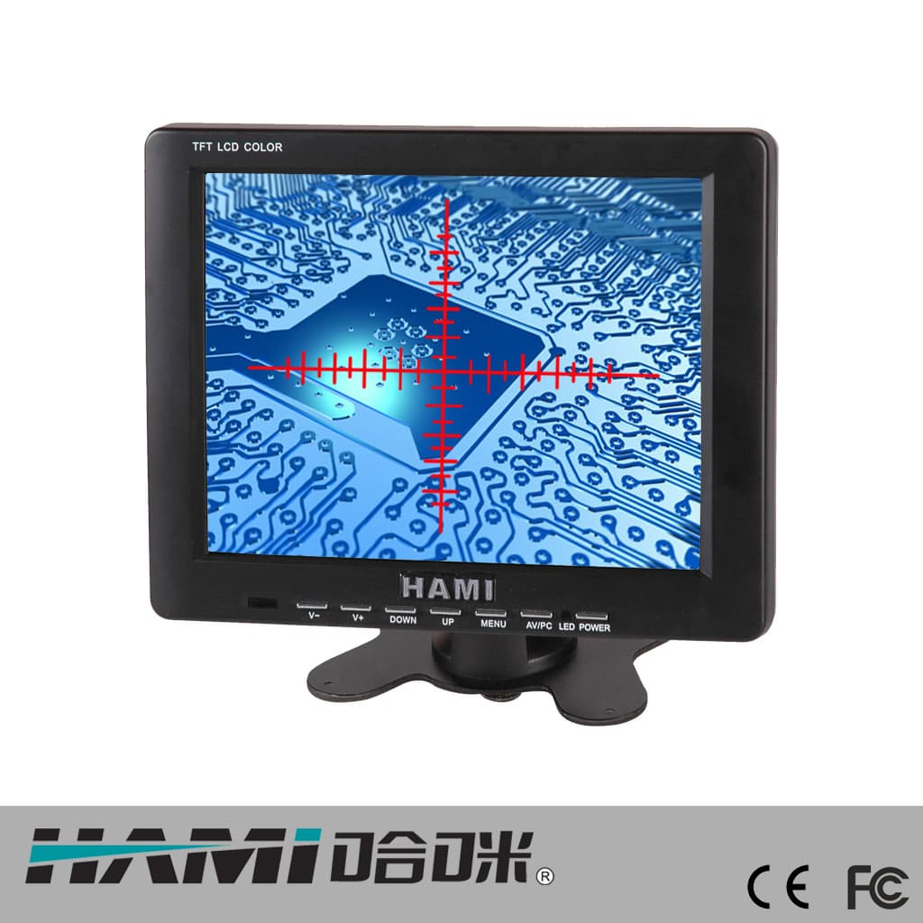 8_ TFT Industrial CCTV Monitor with Cross Line for Position